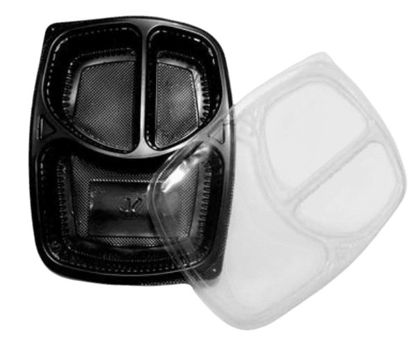 Plastic Disposable Meal Trays